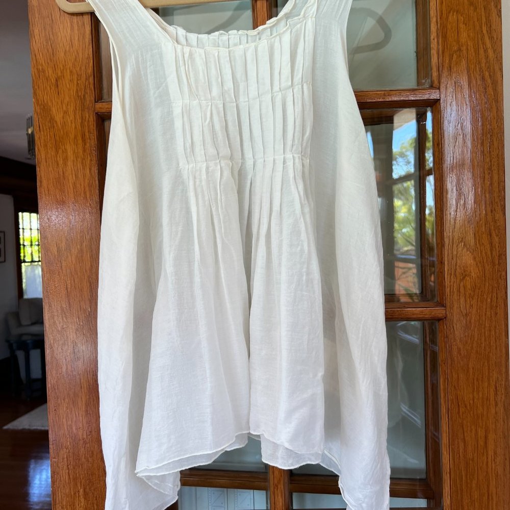 Magnolia Pearl Love Collection Cotton-Silk Top